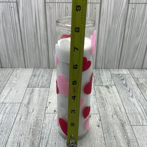 Handmade Valentines Hearts candle - Picture 6 of 7